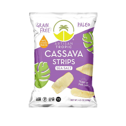 Artisan Tropic Vegan Cassava Chips - Sea Salt Flavor - NOGA FOOD SNACKS